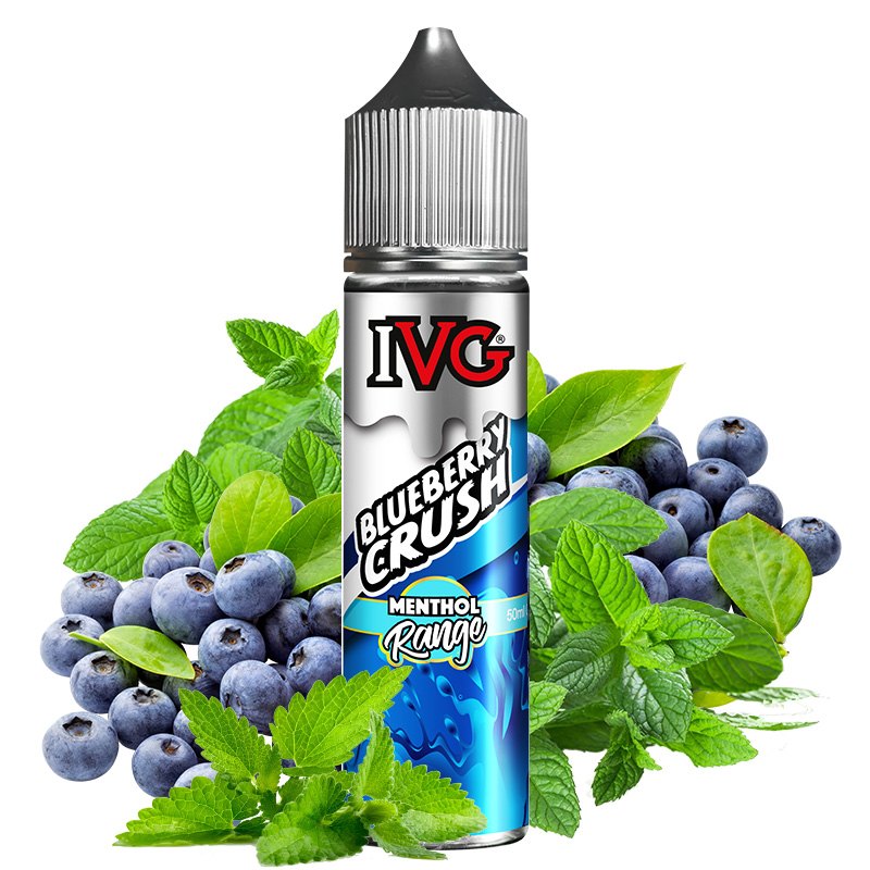 Blueberry Crush 50ml - IVG Menthol