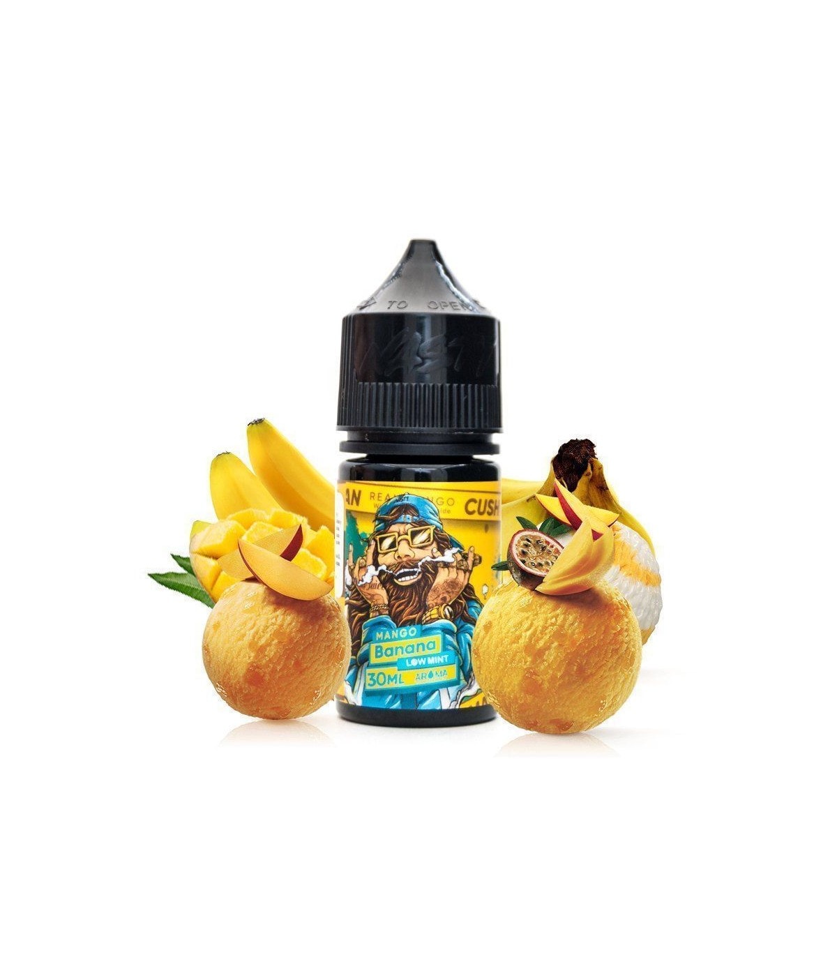 Aroma Cush Man Mango Banana ml de Nasty Juice
