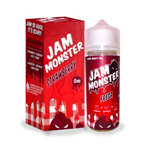 jam monster strawberry ml booster