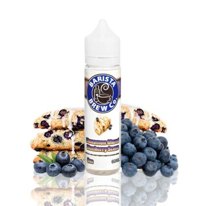 barista brew co cinnamon glazed blueberry scone ml shortfill