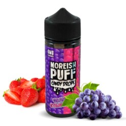 moreish puff candy drops grape strawberry ml shortfill