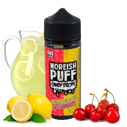 moreish puff candy drops lemonade cherry ml shortfill