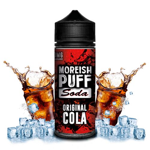 moreish puff soda original cola ml shortfill
