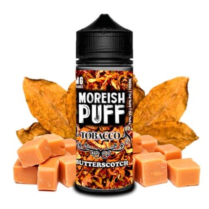 moreish puff tobacco butterscotch ml shortfill