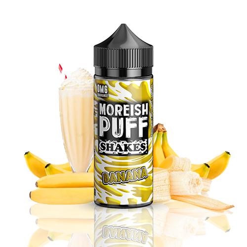 moreish puff shakes banana ml shortfill
