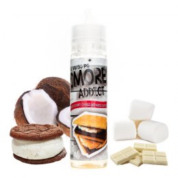 chewy coconut cookies and white chocolate smore smores addict