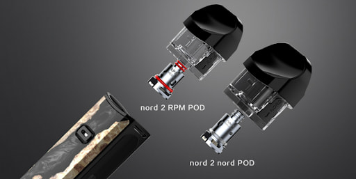smok nord2 son compatibles con las resistencias de las series RPM y NORD.