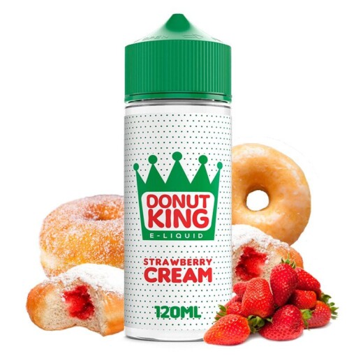strawberry cream ml donut king