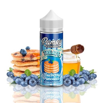 ramsey e liquids treats blueberry pancakes ml shortfill