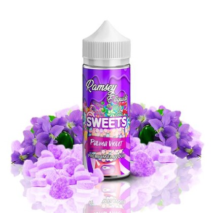 ramsey e liquids sweets palma violet ml shortfill