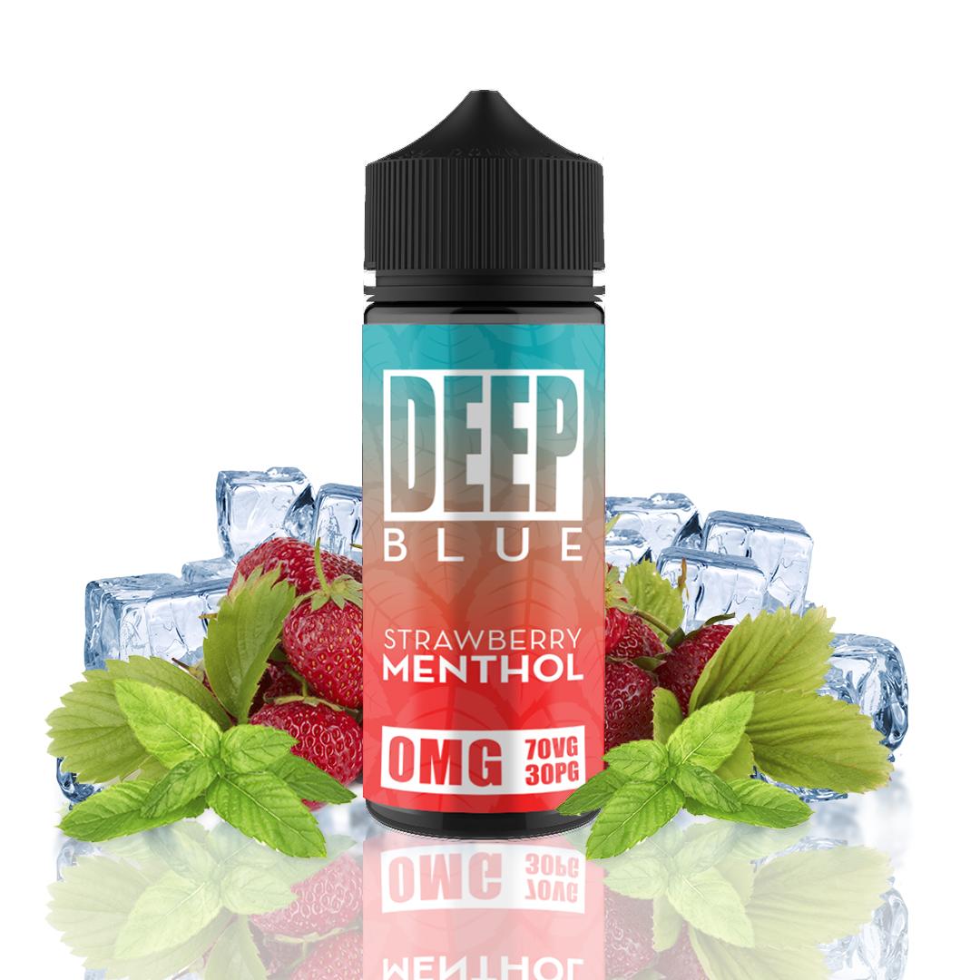 deep blue strawberry menthol ml shortfill