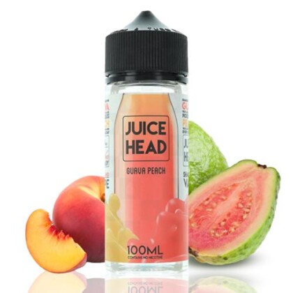 juice head shake and vape guava peach ml