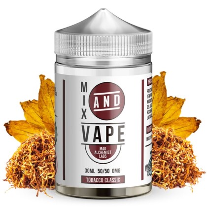 tobacco classic ml mix and vape by mad alchemist