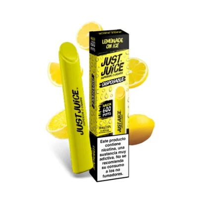 Just Juice Vaper Desechable Lemonade On Ice