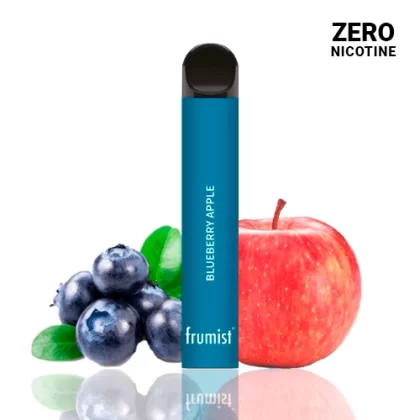 Frumist Vaper Desechable Blueberry Apple ZERO NICOTINE