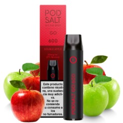 Pod Vaper Desechable Double Apple 600puffs Pod Salt Go