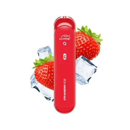 hyppe q disposable strawberry ice