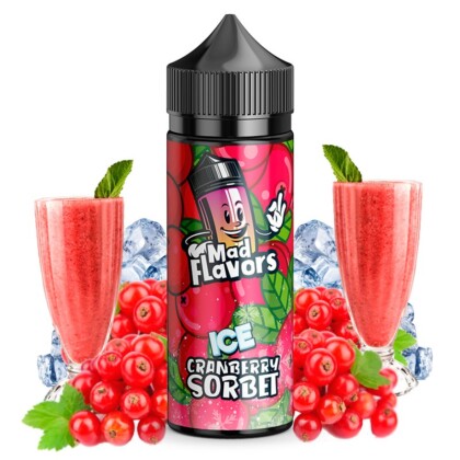 ice cranberry sorbet mad flavors by mad alchemist