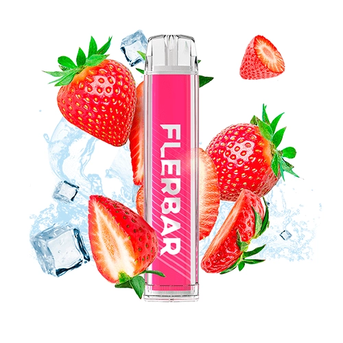 Flerbar Vaper Desechable Strawberry Ice