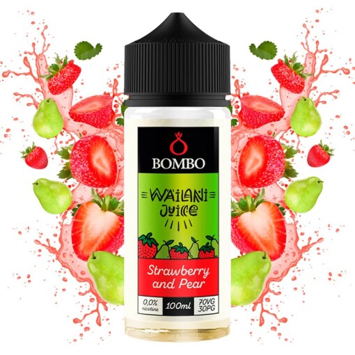 strawberry and pear wailani juice by bombo
