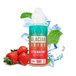 Glaciar Juice Strawberry Menthol