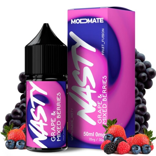 Grape Mixed Berries Nasty Juice