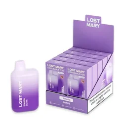 Caja 10 x Lost Mary BM600 - Grape - 20mg