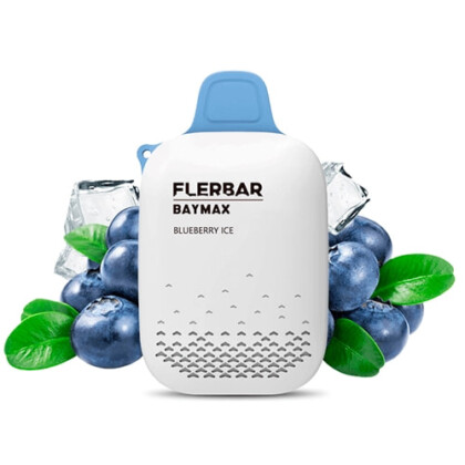 Flerbar Vaper Desechable Baymax Blueberry Ice 12ml 0MG