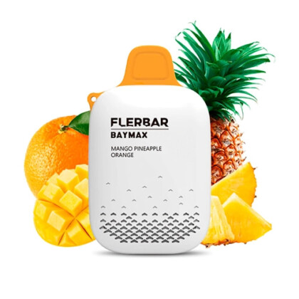 Flerbar Vaper Desechable Baymax Mango Pineapple Orange 12ml 0MG