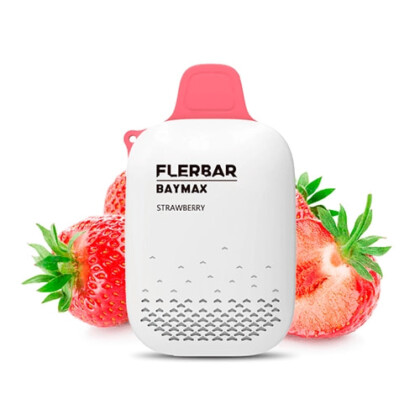 Flerbar Vaper Desechable Baymax Strawberry 12ml 0MG
