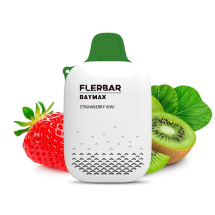 Flerbar Vaper Desechable Baymax Strawberry Kiwi 12ml 0MG