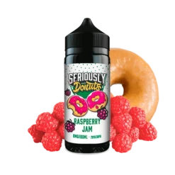líquidos vaper Doozy Seriously Donuts - Raspberry Jam - 100ml