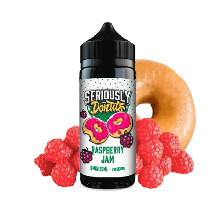 líquidos vaper Doozy Seriously Donuts - Raspberry Jam - 100ml