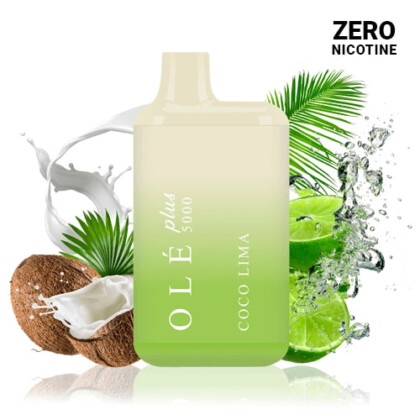 Bud Vape Olé Vaper Desechable Plus 5000 Coco Lima 13ml 0MG
