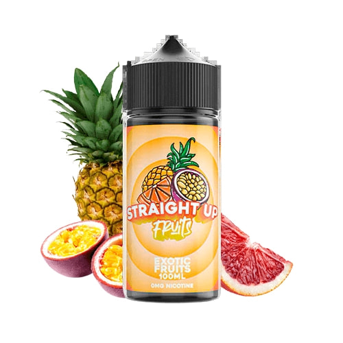 líquidos de vaper Straight Up Fruits - Exotic Fruits - 100ml