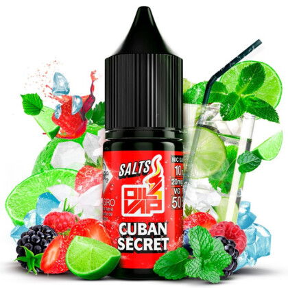sales de nicotina Oil4Vap Sales - Cuban Secret -10ml