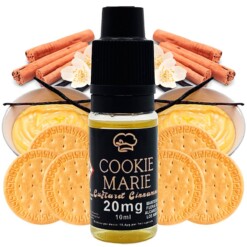 sales de vapeo Custard Cinnamon 10ml - Cookie Marie Nic Salts