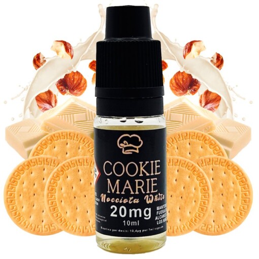 sales de vapeo Nocciola White 10ml - Cookie Marie Nic Salts