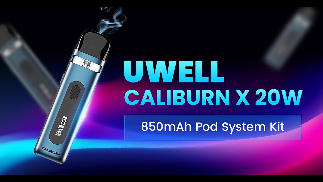 Uwell Caliburn X Pod Kit Bateria y potencia