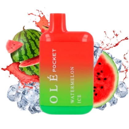 Vaper Desechable Bud Vape Olé Pocket - Watermelon Ice - 20mg