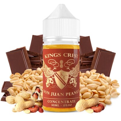 aromas para vapear Kings Crest - Aroma Don Juan Peanut - 30ml