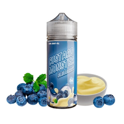 líquidos de vaper Custard Monster - Blueberry - 100ml