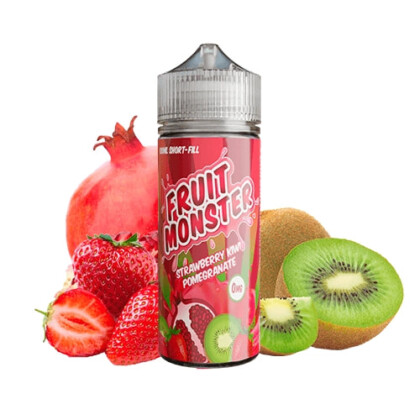 líquidos vaper Fruit Monster - Strawberry Kiwi Pomegranate - 100ml