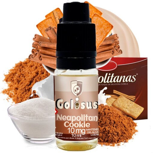sales de nicotina Golosus Nic Salts - Neapolitan Cookie - 10ml - vapori