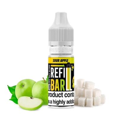 sales de nicotina Refill Bar Salts - Sour Apple - vapori