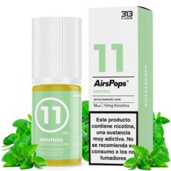 sales de vapeo 313 Nic Salts by Airscream - No.11 Menthol - 10ml - vapori