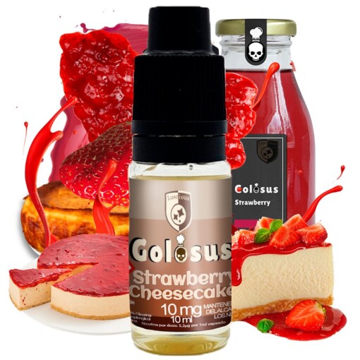 sales de vapeo Golosus Nic Salts - Strawberry Cheesecake - 10ml - vapori