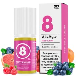 sales nicotina 313 Nic Salts by Airscream - No.8 Berry Fusion - 10ml - vaporisales nicotina 313 Nic Salts by Airscream - No.8 Berry Fusion - 10ml - vapori