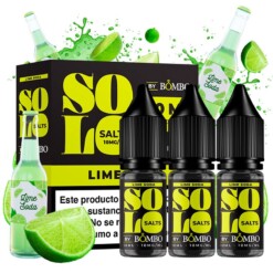 sales vapeo Solo Salts by Bombo - Lime Soda 3x10ml - vapori