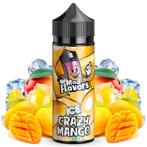 líquidos vaper Mad Flavors by Mad Alchemist - Ice Crazy Mango - 100ml - vapori